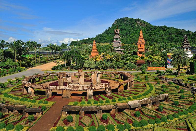 nong nooch botanical garden pattaya thailand