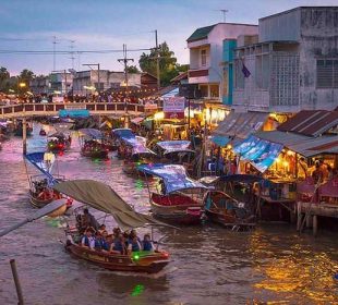 Pattaya Floating Market in Thailand